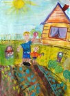 ПОПУТНИКОВ КИРИЛЛ, 7 лет, Кемеровская область, д.Малый-Корчуган